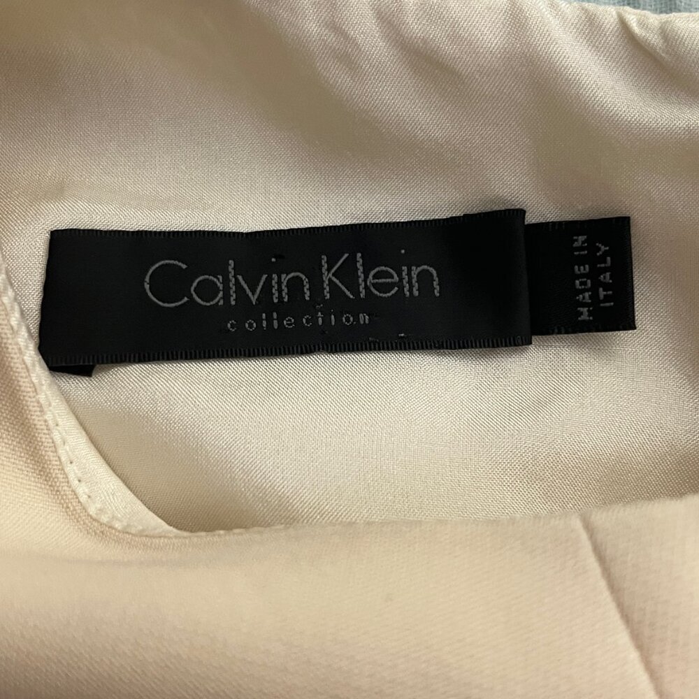 CALVIN KLEIN COLLECTION BLOUSE 4/6 - Picture 6 of 7
